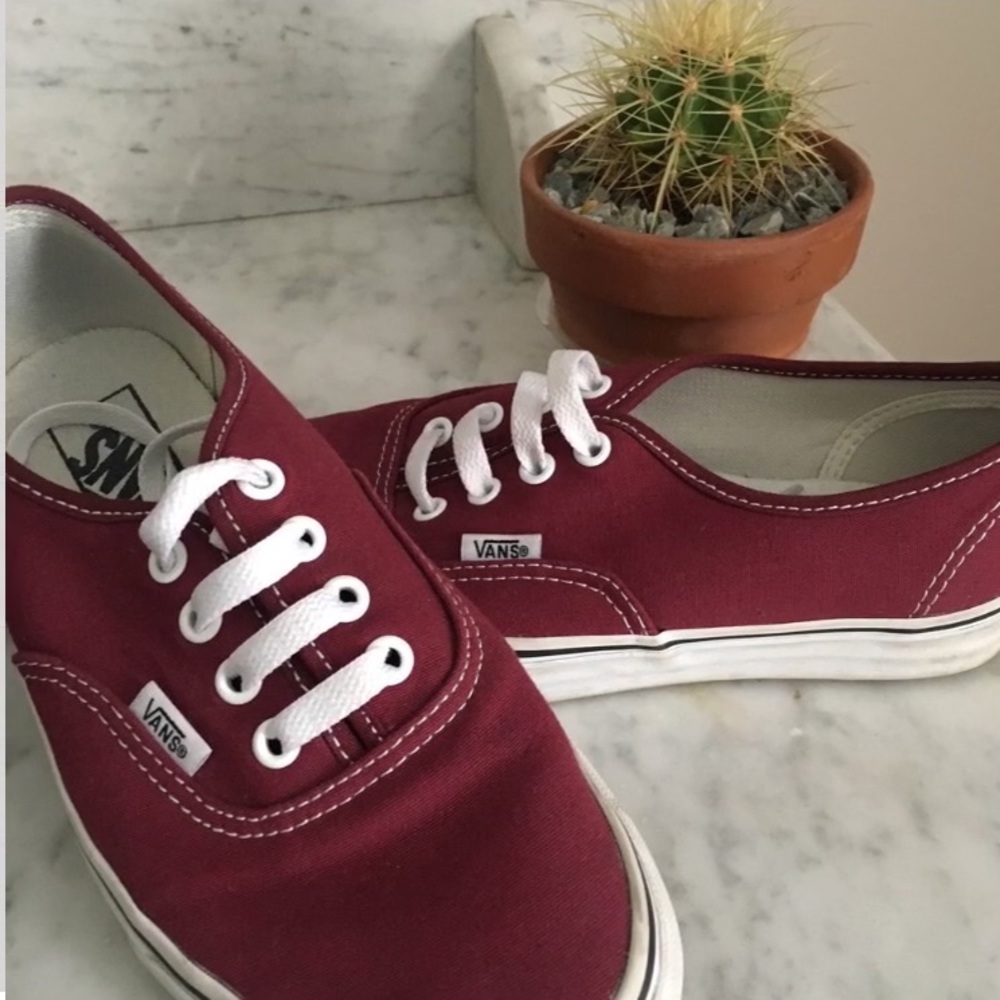 Vans Canvas Authentic Skate Shoes